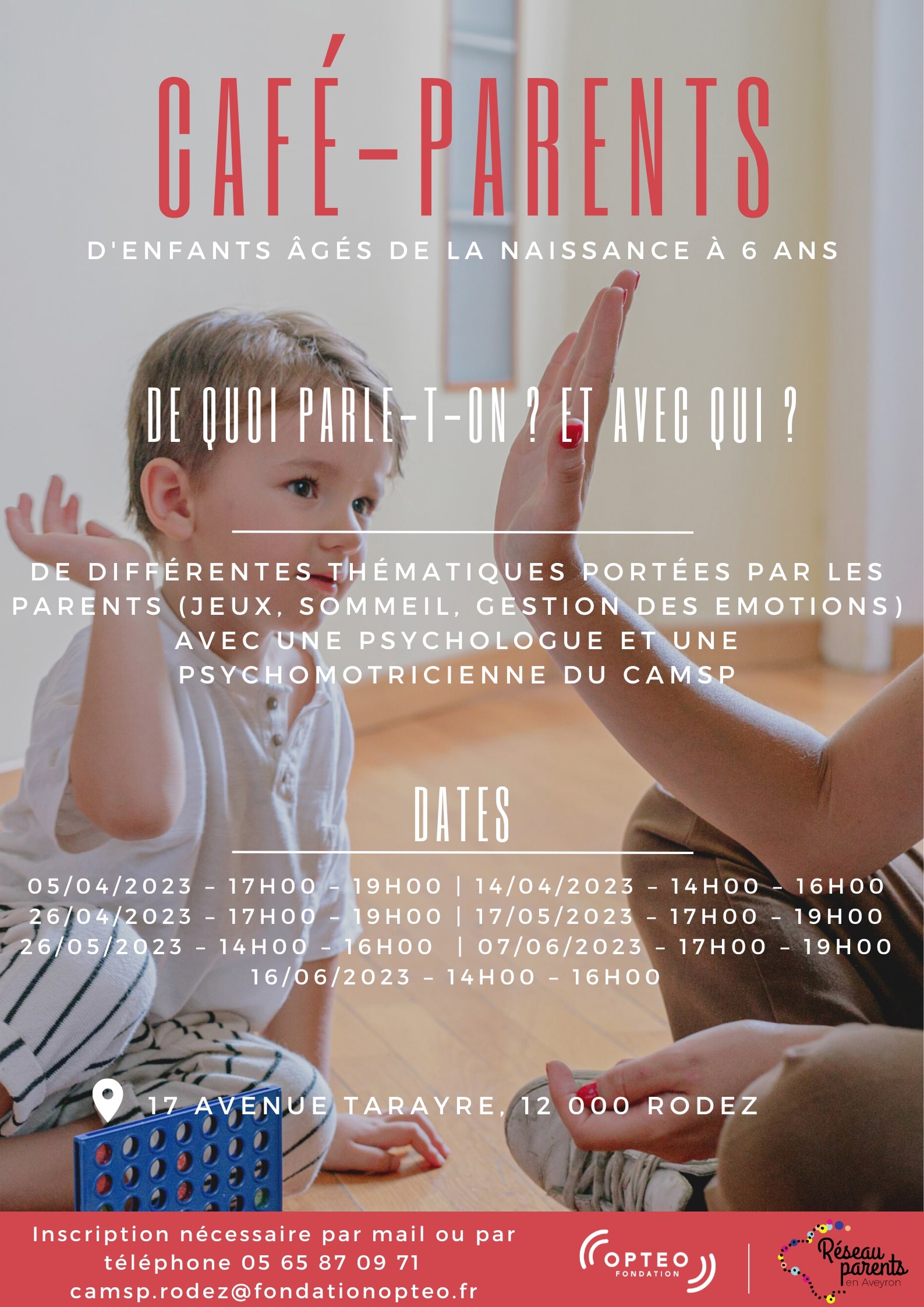 Café Parents Réseau Parents Aveyron